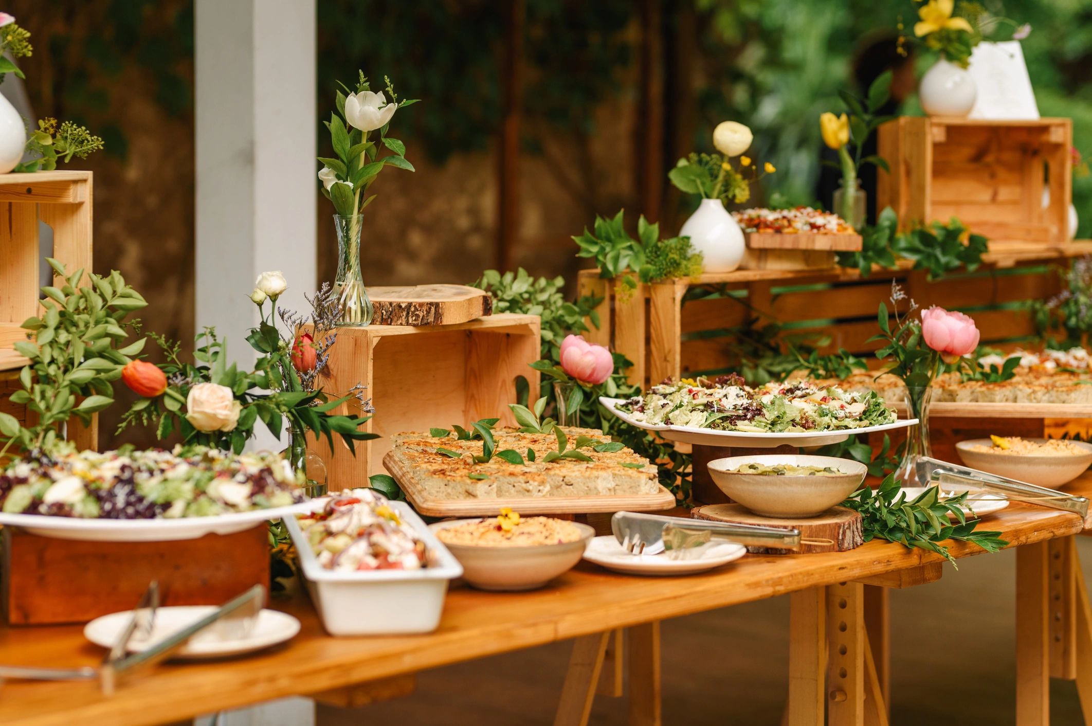 Wedding catering by FQF Events Yorkshire